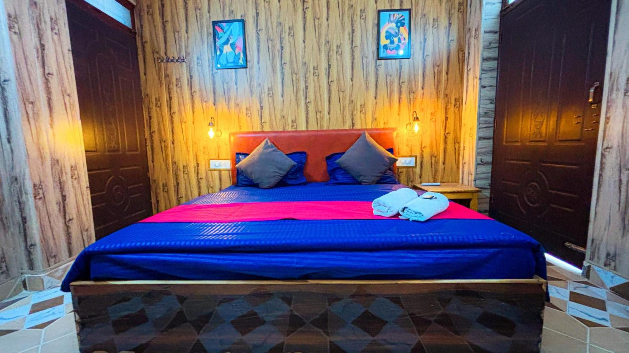 Skyard Rishikesh, Laxman Jhula Hostel Ngoại thất bức ảnh