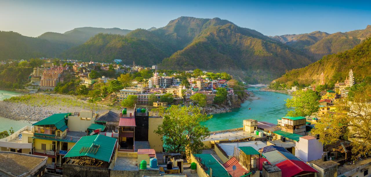 Skyard Rishikesh, Laxman Jhula Hostel Ngoại thất bức ảnh