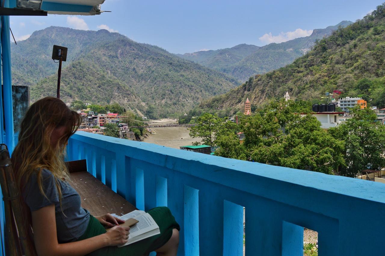 Skyard Rishikesh, Laxman Jhula Hostel Ngoại thất bức ảnh