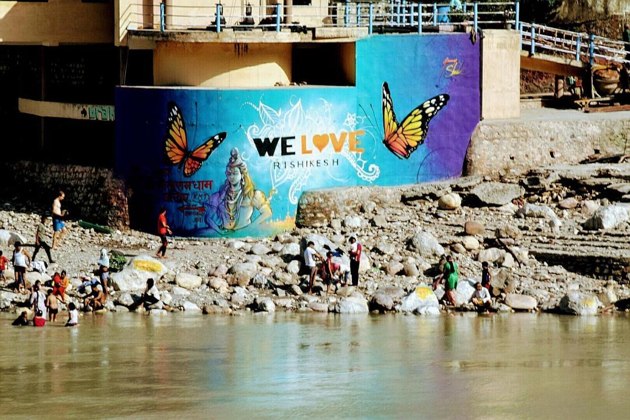 Skyard Rishikesh, Laxman Jhula Hostel Ngoại thất bức ảnh