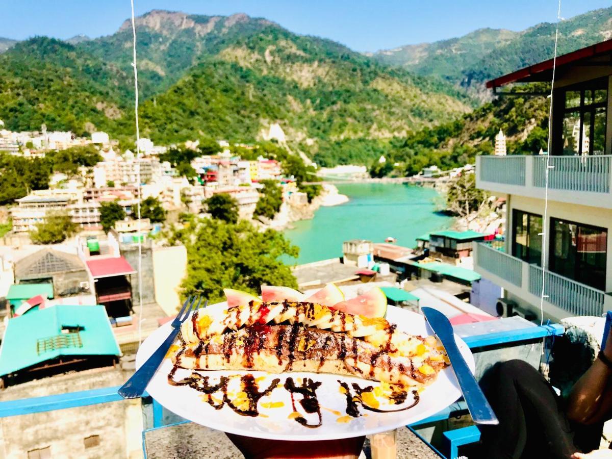 Skyard Rishikesh, Laxman Jhula Hostel Ngoại thất bức ảnh