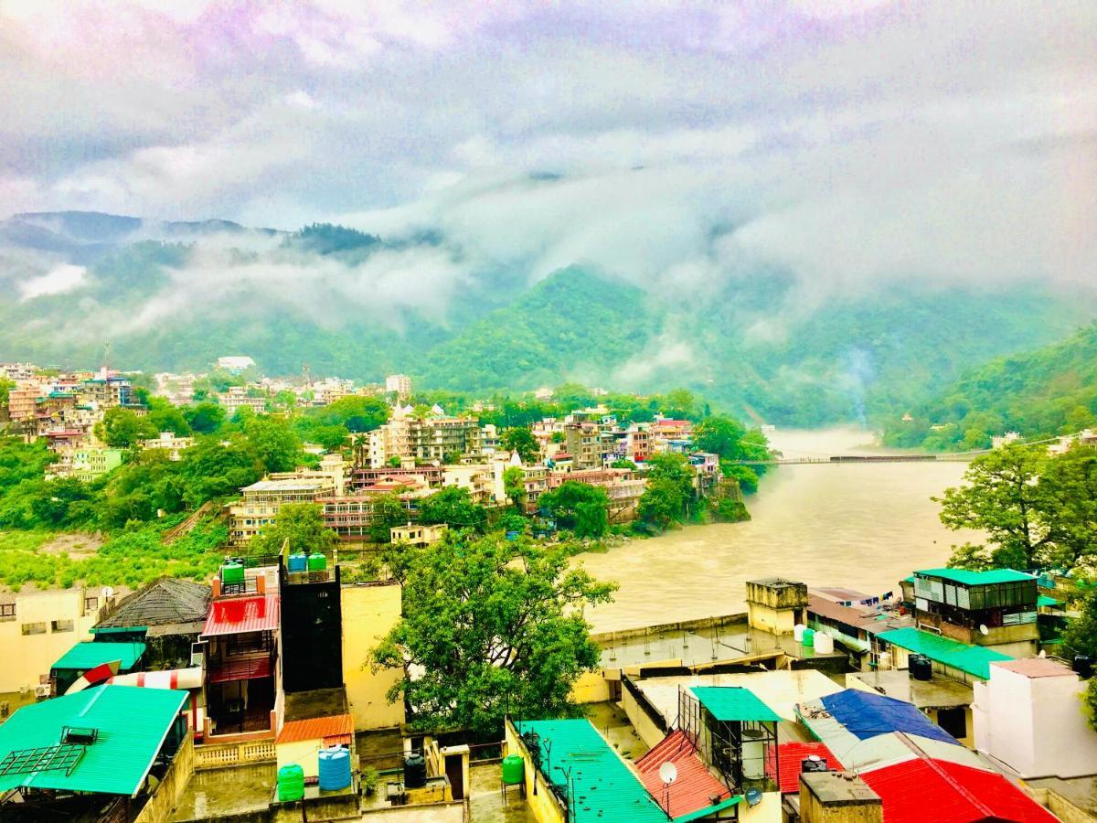 Skyard Rishikesh, Laxman Jhula Hostel Ngoại thất bức ảnh