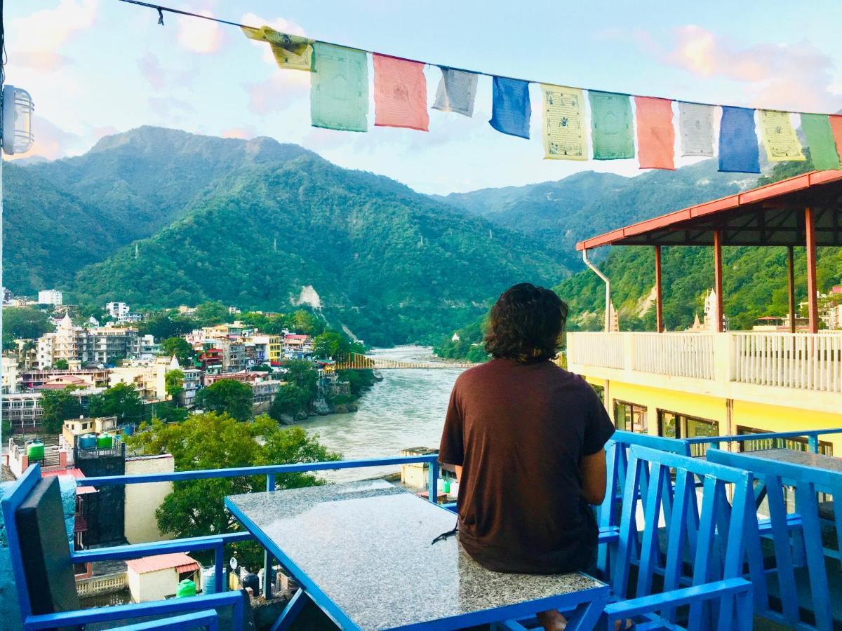 Skyard Rishikesh, Laxman Jhula Hostel Ngoại thất bức ảnh